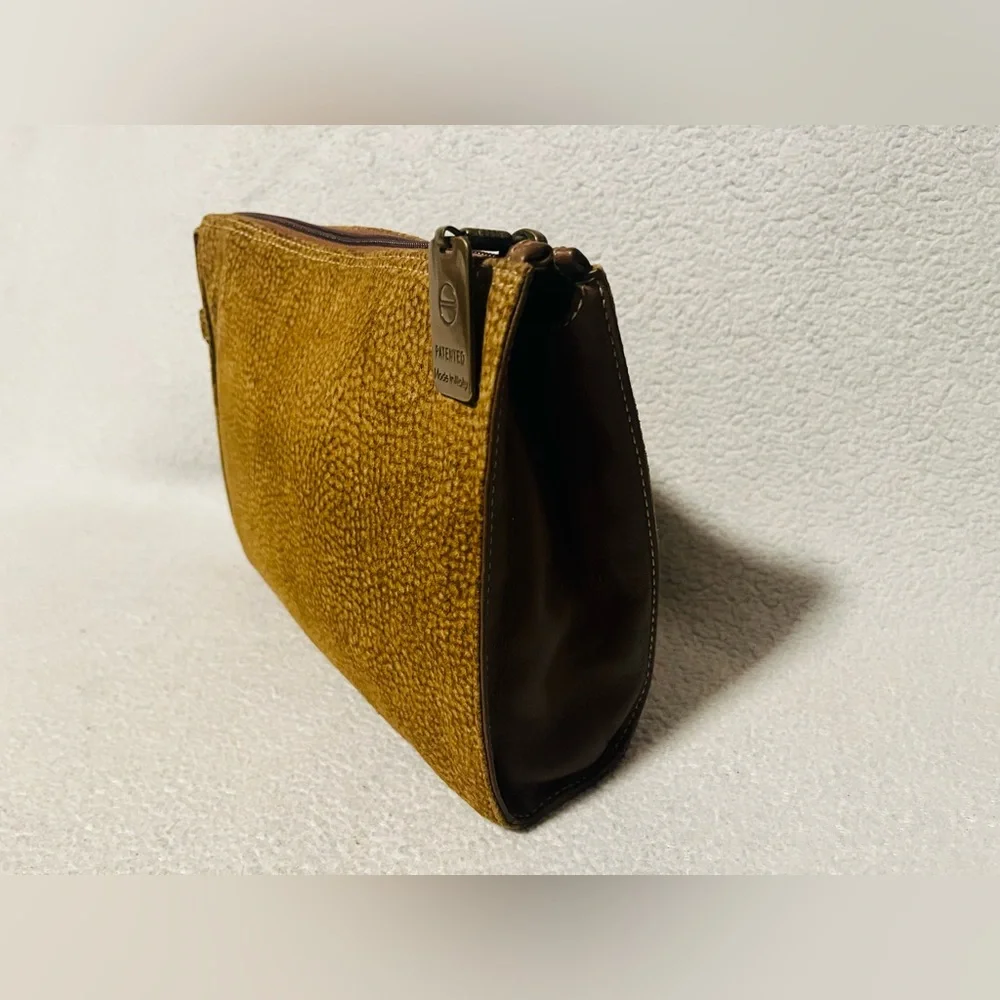 Borbonese Quail Suede Clutch